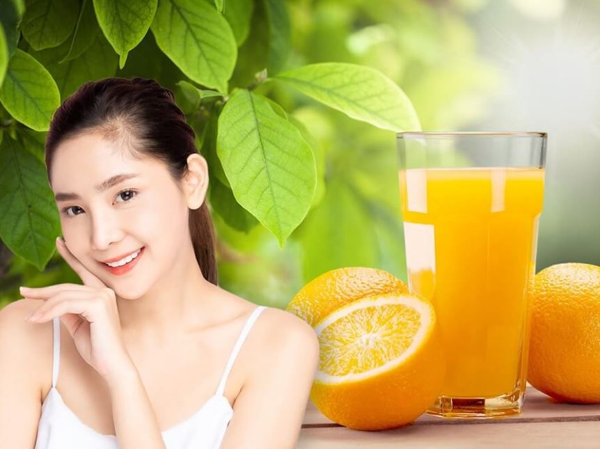 Uống nước cam mỗi ngày có đẹp da không?